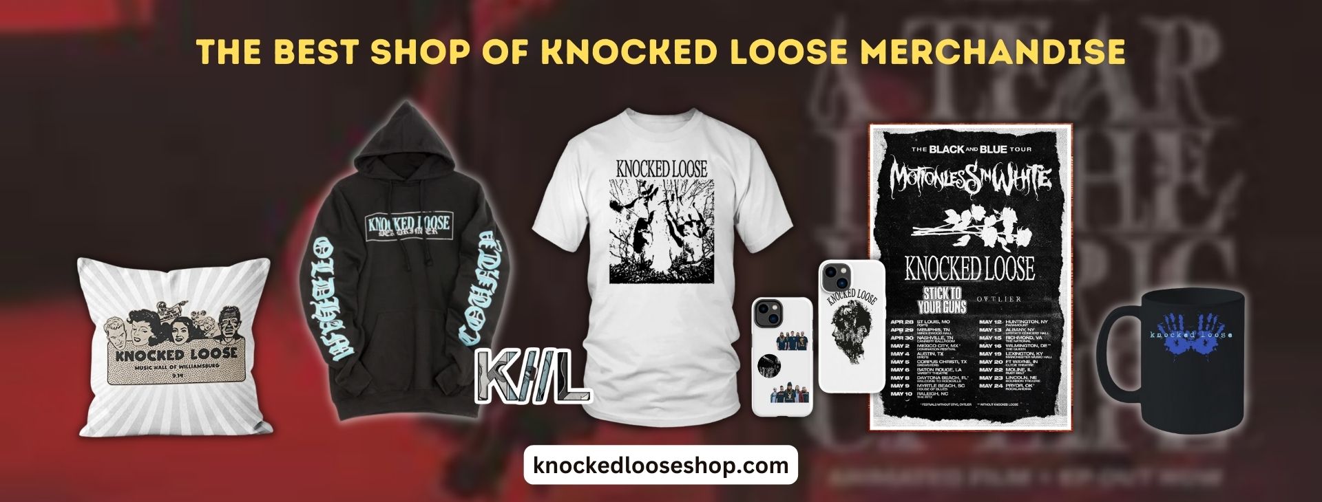 Knocked Loose Banner - Knocked Loose Shop