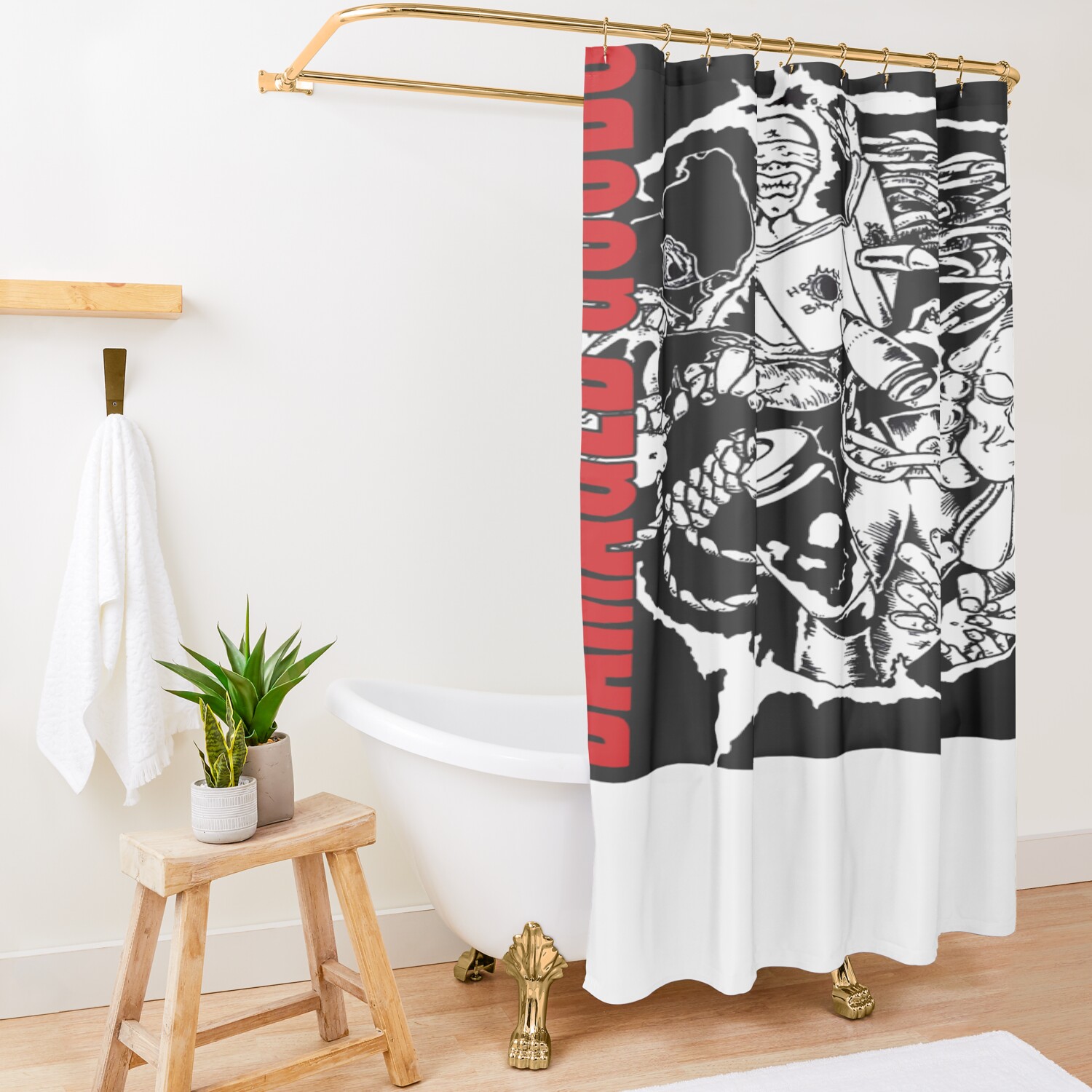 urshower curtain opensquare1500x1500 7 - Knocked Loose Shop